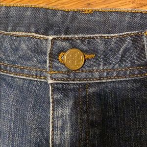 Tory Burch jean shorts